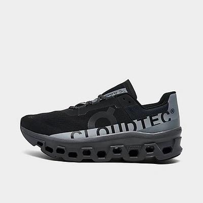 On Men's Cloudmster Lumos Road Running Shoes In Black