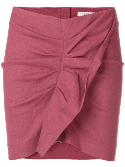 Isabel Marant Étoile Othily Skirt In Pink & Purple