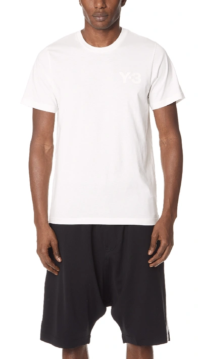 Y-3 Classic Tee In Core White