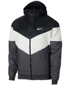 Nike Men's Sportswear Hd Gx Windrunner Jacket, Grey In Black/grey