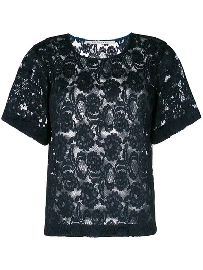 Miahatami Floral Lace Top