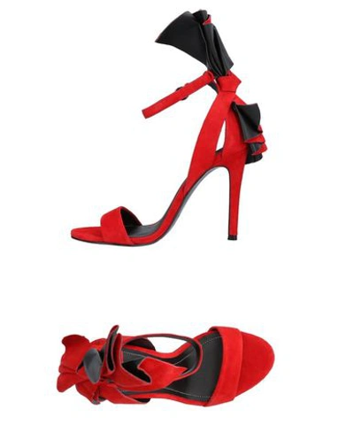 Kendall + Kylie Sandals In Red