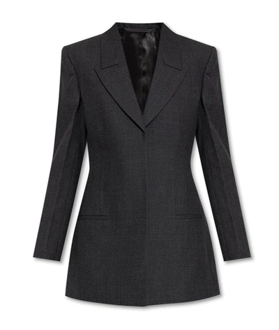 Givenchy Structured Buttoned Jacket In Grigio