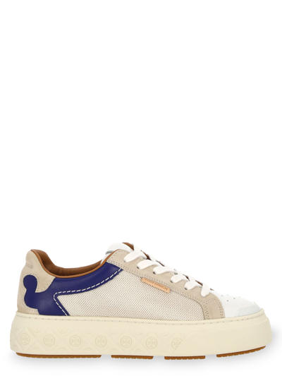 Tory Burch Ladybug Lace In Cream/blue/frost