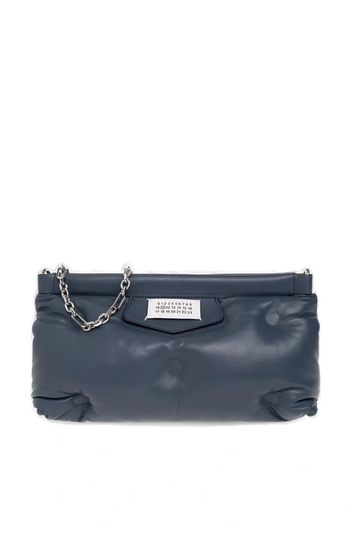 Maison Margiela Glam Slam Clutch Bag In Blue