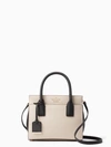 Kate Spade Cameron Street Mini Candace In Tusk/black