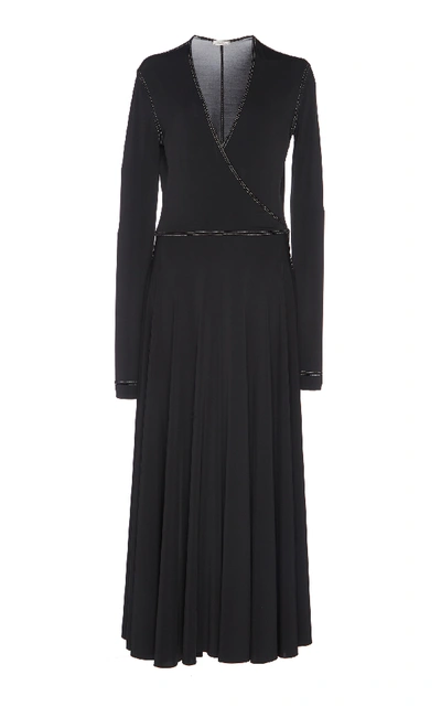 Nina Ricci Luxury Jersey Dress In Black