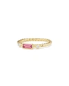 David Yurman Novella Ring In Pink Tourmaline With Diamonds In Pink/gold