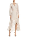 Wayf Only You Wrap Dress - 100% Exclusive In Champagne