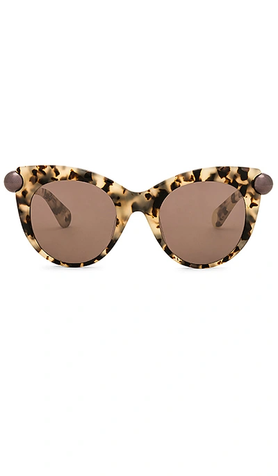 Christopher Kane Cat Eye Acetate In Gray