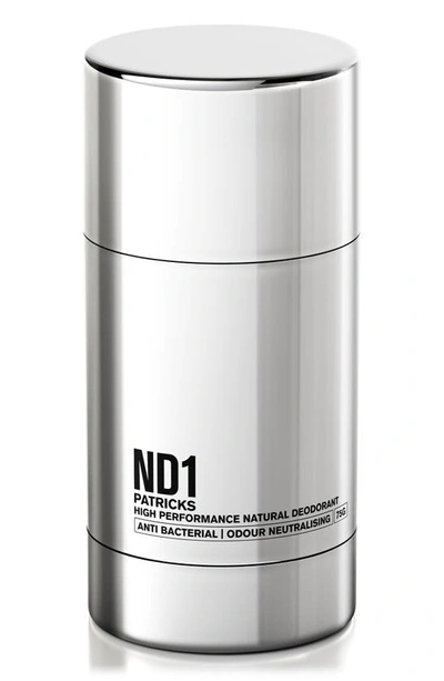 Patricks Nd1 High Performance Natural Deodorant In White