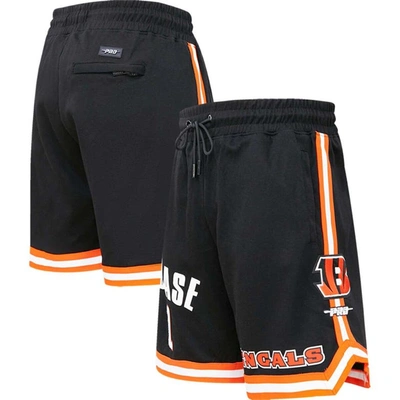 Pro Standard Men's  Ja'marr Chase Black Cincinnati Bengals Player Name And Number Shorts