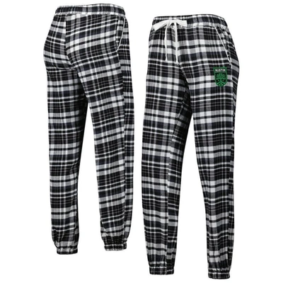 Concepts Sport Black Austin Fc Mainstay Flannel Sleep Pants