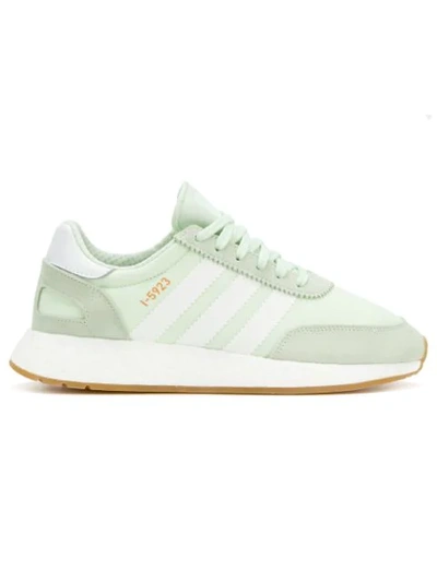 Adidas Originals I-5923 Suede-trimmed Trainers In Green