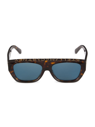 Stella McCartney Blue Square Sunglasses, New Authentic Stella McCartney Sunglasses SC 40011I 84X  main image 4