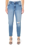 Rachel Roy Uhr Distressed Mom Jeans In Small Wonder