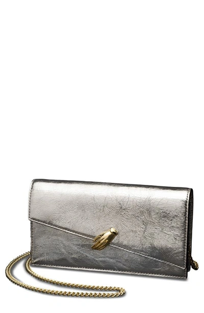 Alexis Bittar In My Dreams Chain Crossbody Bag In Silver/gold