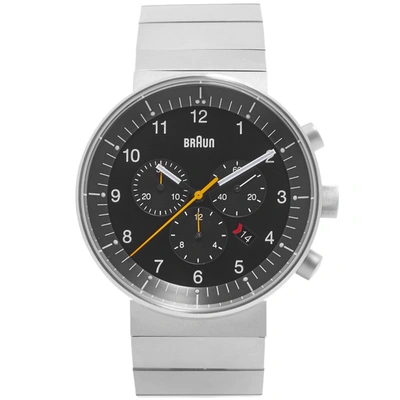 Braun Bn0095 Chronograph Watch In Silver