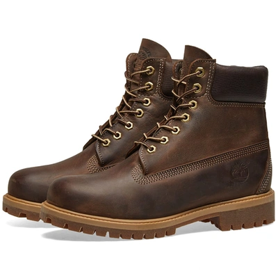Timberland Heritage 6" Premium Boot In Brown