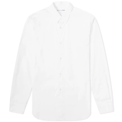 Comme Des Garçons Shirt Comme Des Garcons Shirt Forever Classic Poplin Shirt In White