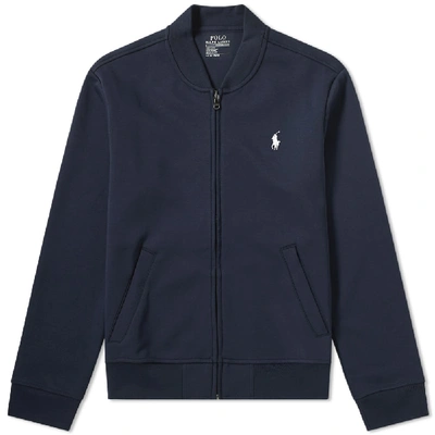 Polo Ralph Lauren Tech Bomber Jacket In Blue