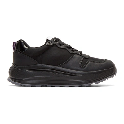 Eytys Jet Low-top Leather Trainers In All Black