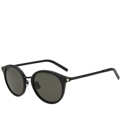 Saint Laurent Sl 57 Sunglasses In Black