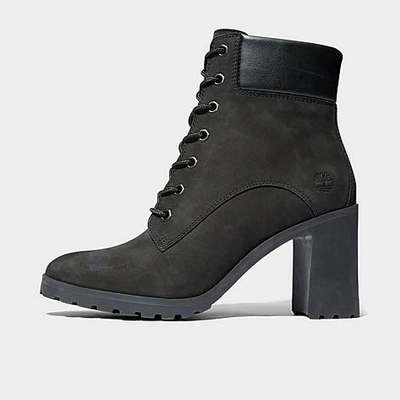 Timberland Allington 6in Lace Up Boots In Black In Black Nubuck