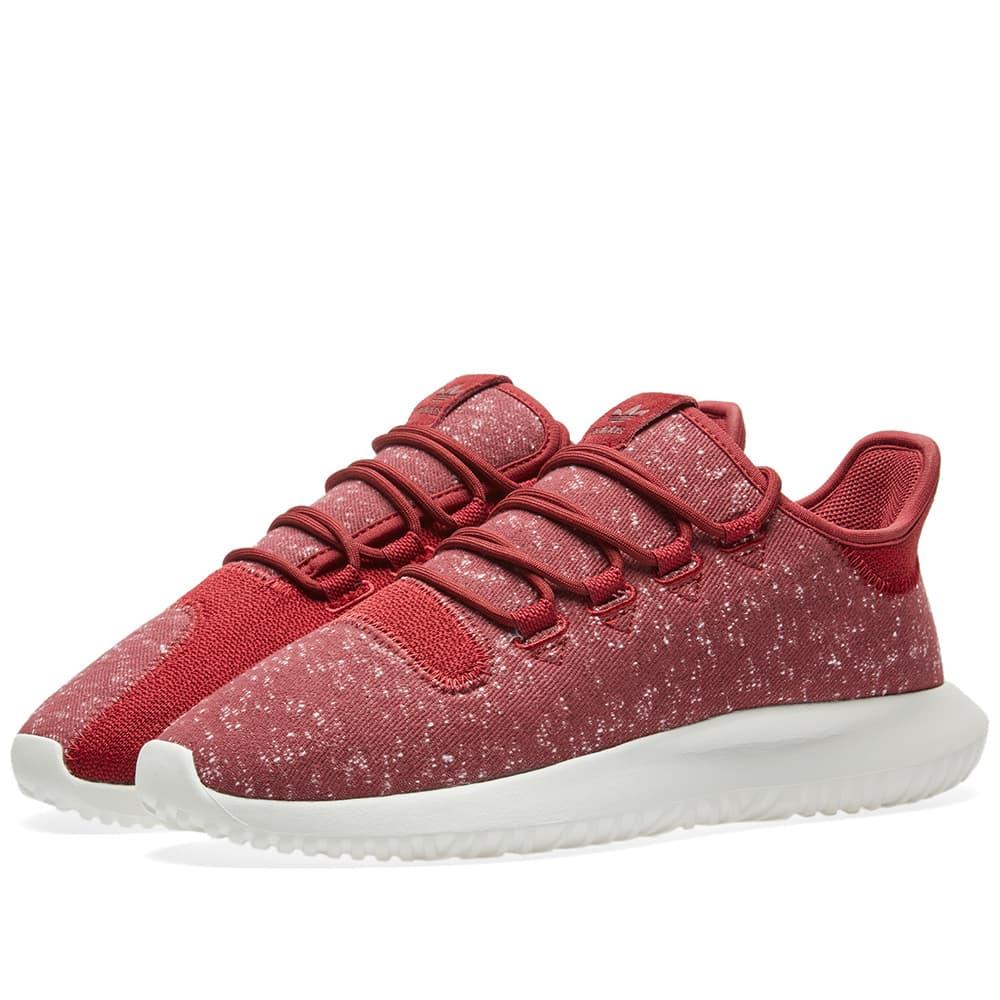 adidas tubular shadow burgundy