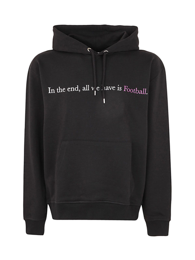 Essentials Hoodie Inzaghi Printing In Black