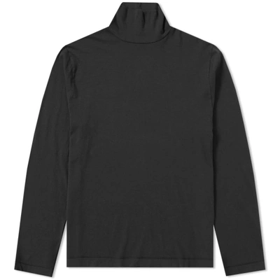 Our Legacy Jersey Turtleneck In Black