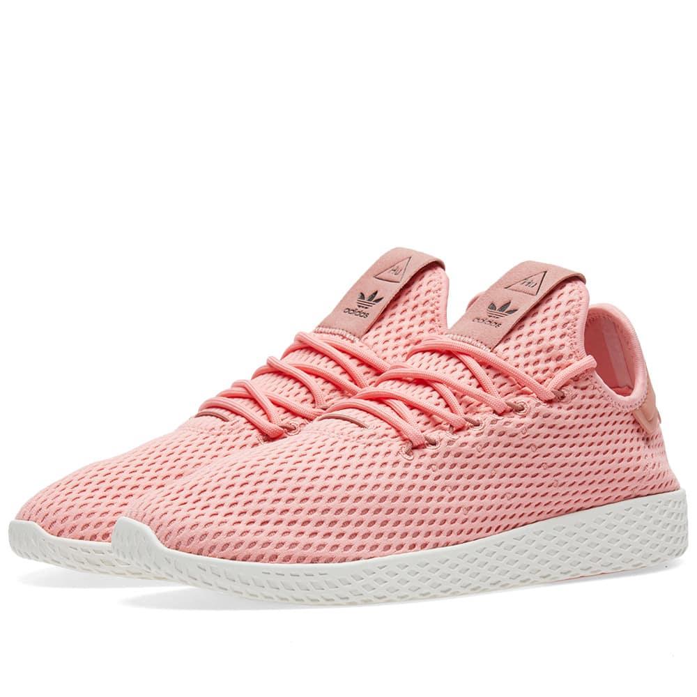 pink adidas pharrell williams