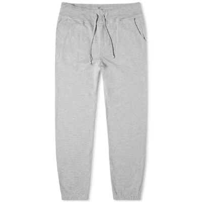 Save Khaki Supima Fleece Lined Sweat Pant In Grey