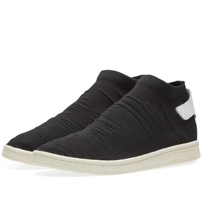 Adidas Originals Adidas Stan Smith Sock Pk W In Black