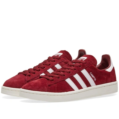 Adidas Originals Adidas Campus In Burgundy