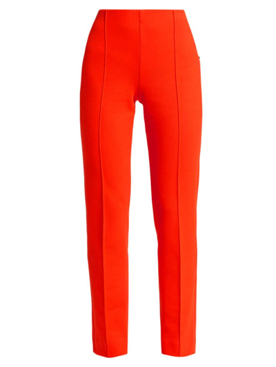 Sportmax Felix Skinny Pants In Orange