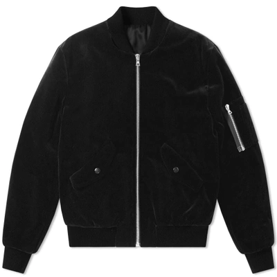 Harmony Mack Ma-1 Jacket In Black