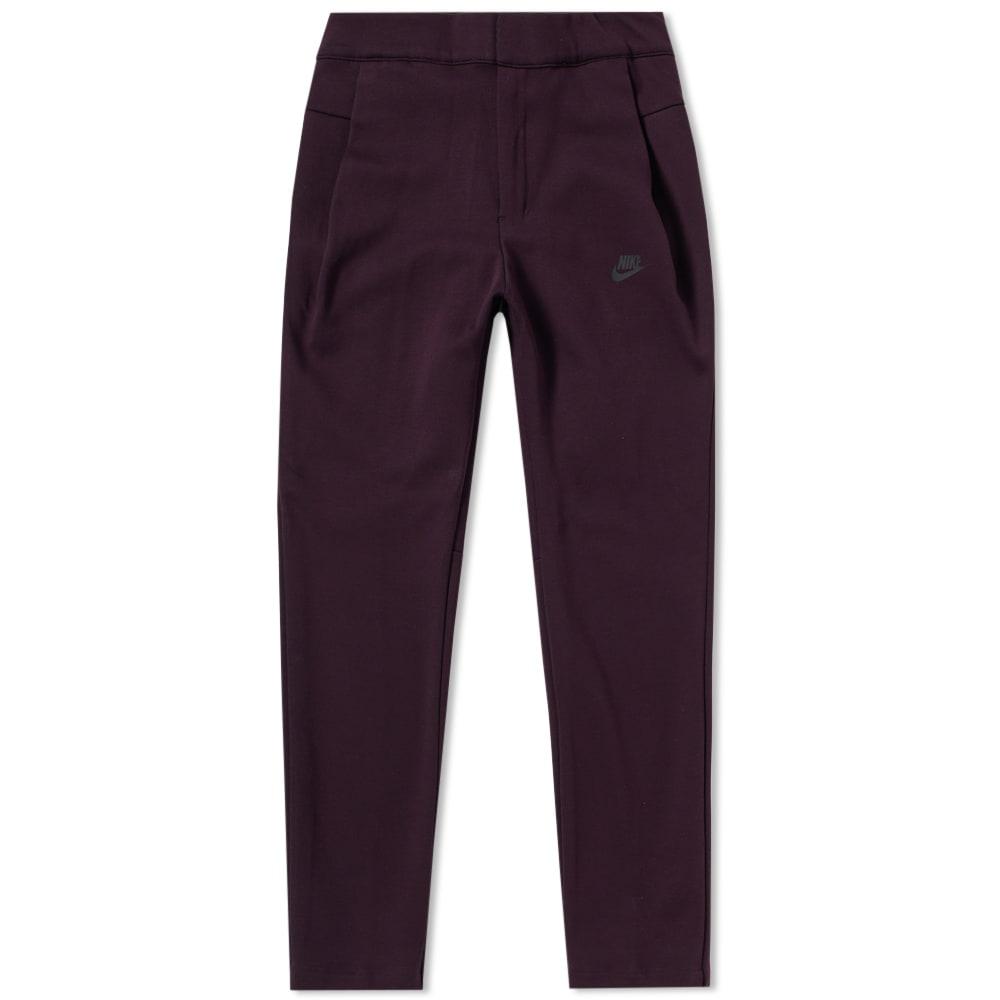 purple tech fleece pants