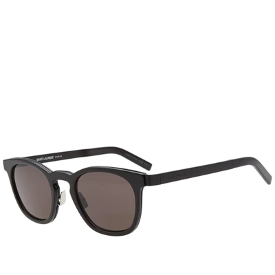 Saint Laurent Sl 28 Combi Sunglasses In Black