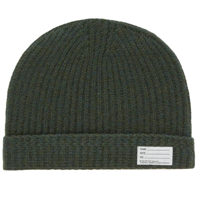 Visvim Knit Beanie In Green