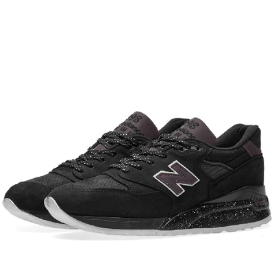 New Balance M998abk - Made In The Usa In Black