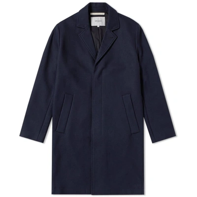 Norse Projects Sundsval Wool Jacket In Blue