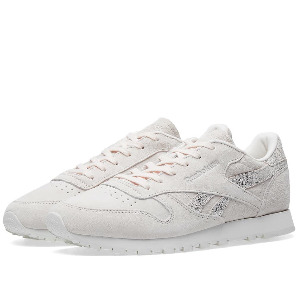 Reebok Classic Leather Shimmer W In Pink | ModeSens