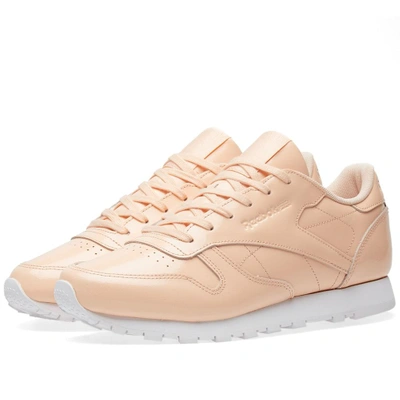 Reebok Classic Leather Patent W In Pink