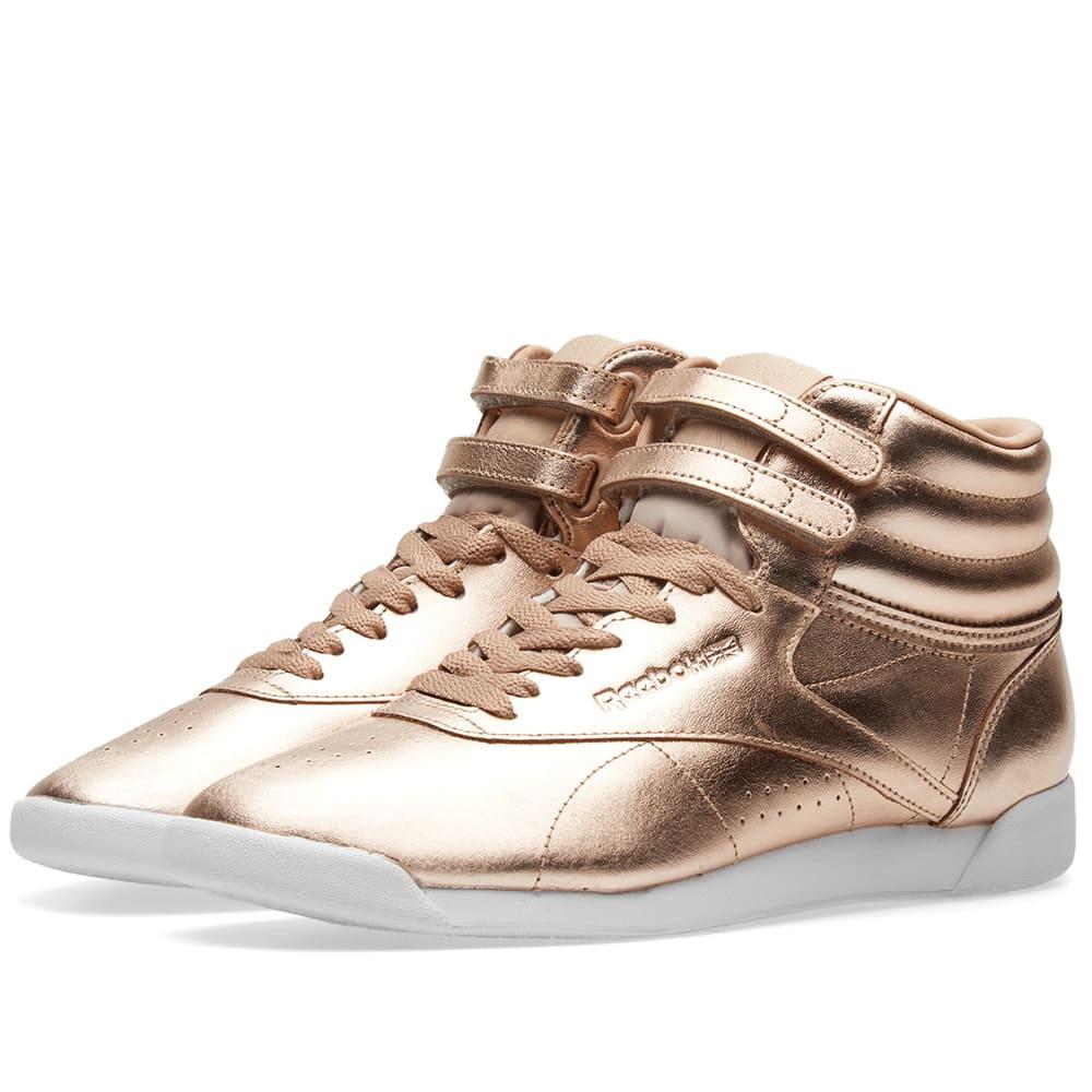 reebok freestyle hi pink