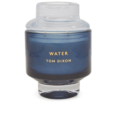 Tom Dixon Elements Water Candle In Blue