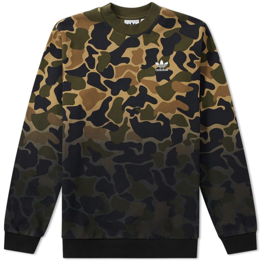 adidas camo sweater