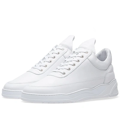 Filling Pieces Low Top Astro Sneaker In White