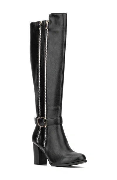 New York And Company Women's Andrina Tall Boots Women's Shoes In Black