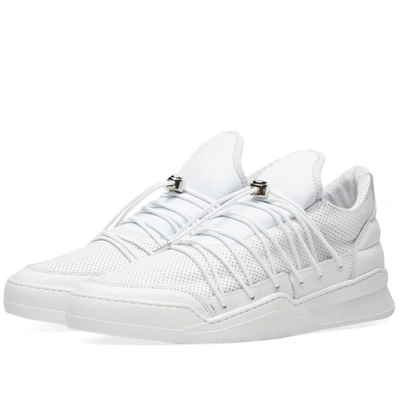 Filling Pieces Low Top Lee Sneaker In White